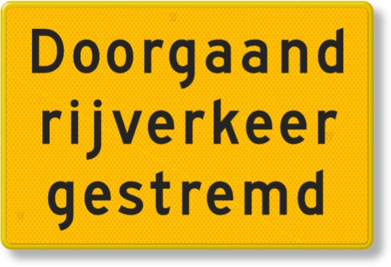 Verkeersborden huren